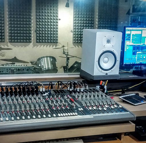 La régie du Studio Musique Centre