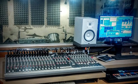 La régie du Studio Musique Centre