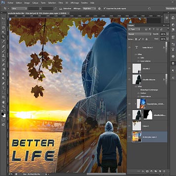 écran réalisation graphique